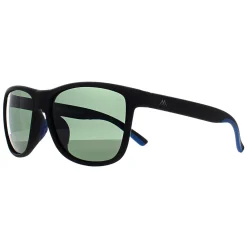 Montana Polarised|Rectangle^Sunglasses MP199 A Black Blue G15 Polarized