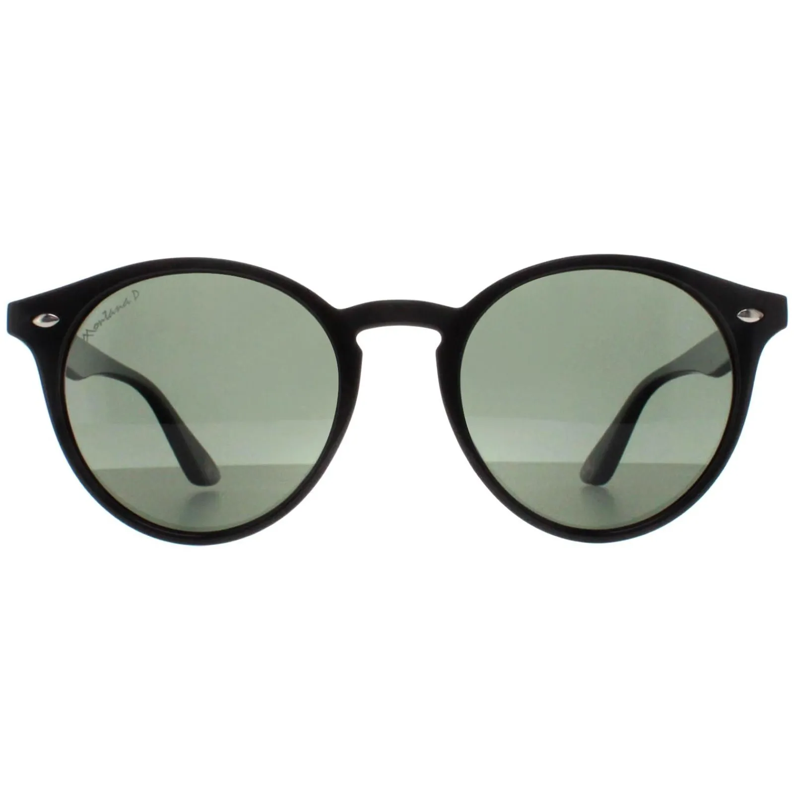 Montana Polarised|Round^Sunglasses MP20 A Black G15 Green Polarized