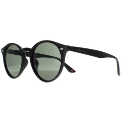 Montana Polarised|Round^Sunglasses MP20 A Black G15 Green Polarized