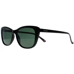 Montana Cat-Eye^Sunglasses MP42 A Black G15 Green Polarized