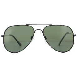 Montana Polarised|Aviator^Sunglasses MP94 A Matte Balck G15 Green Polarized