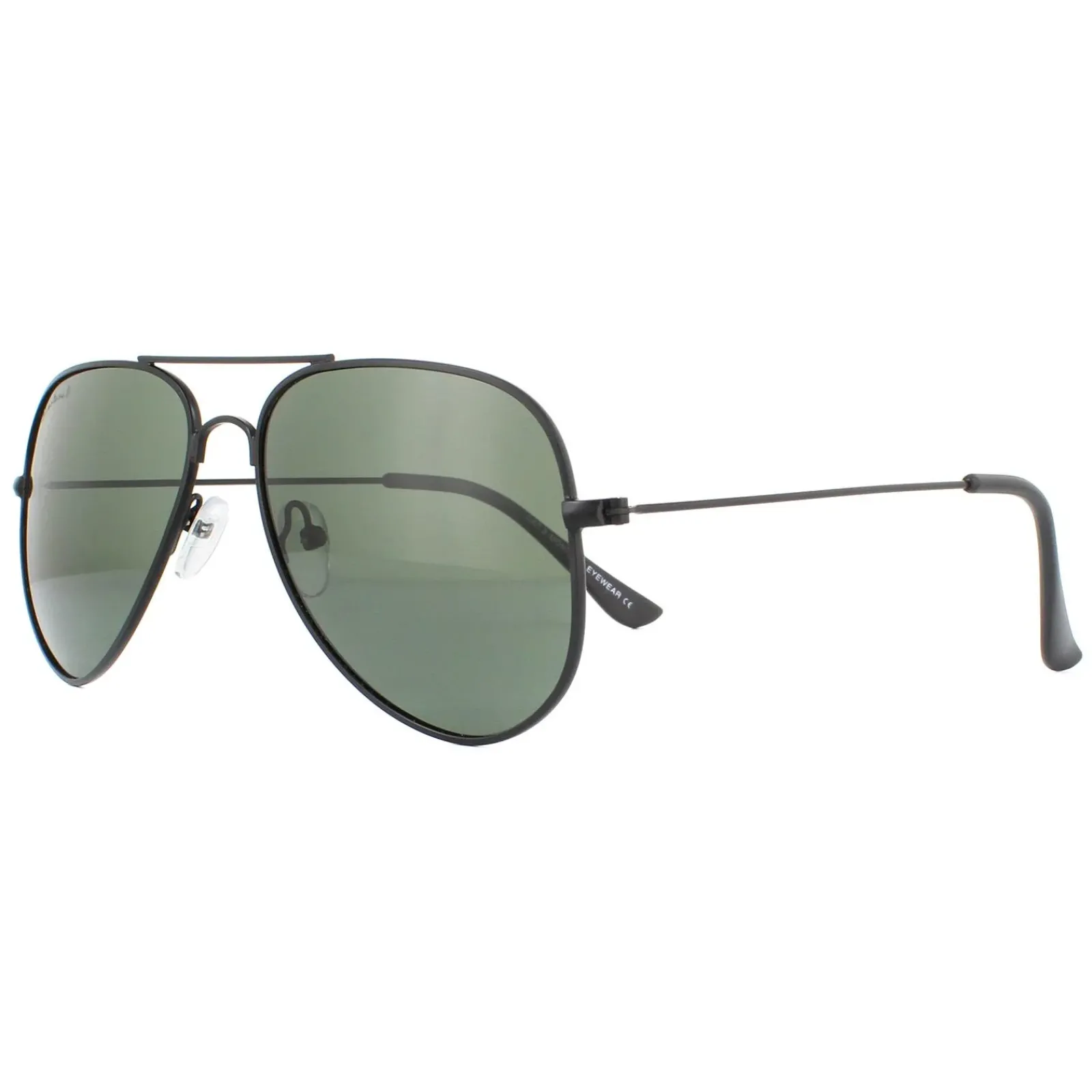 Montana Polarised|Aviator^Sunglasses MP94 A Matte Balck G15 Green Polarized
