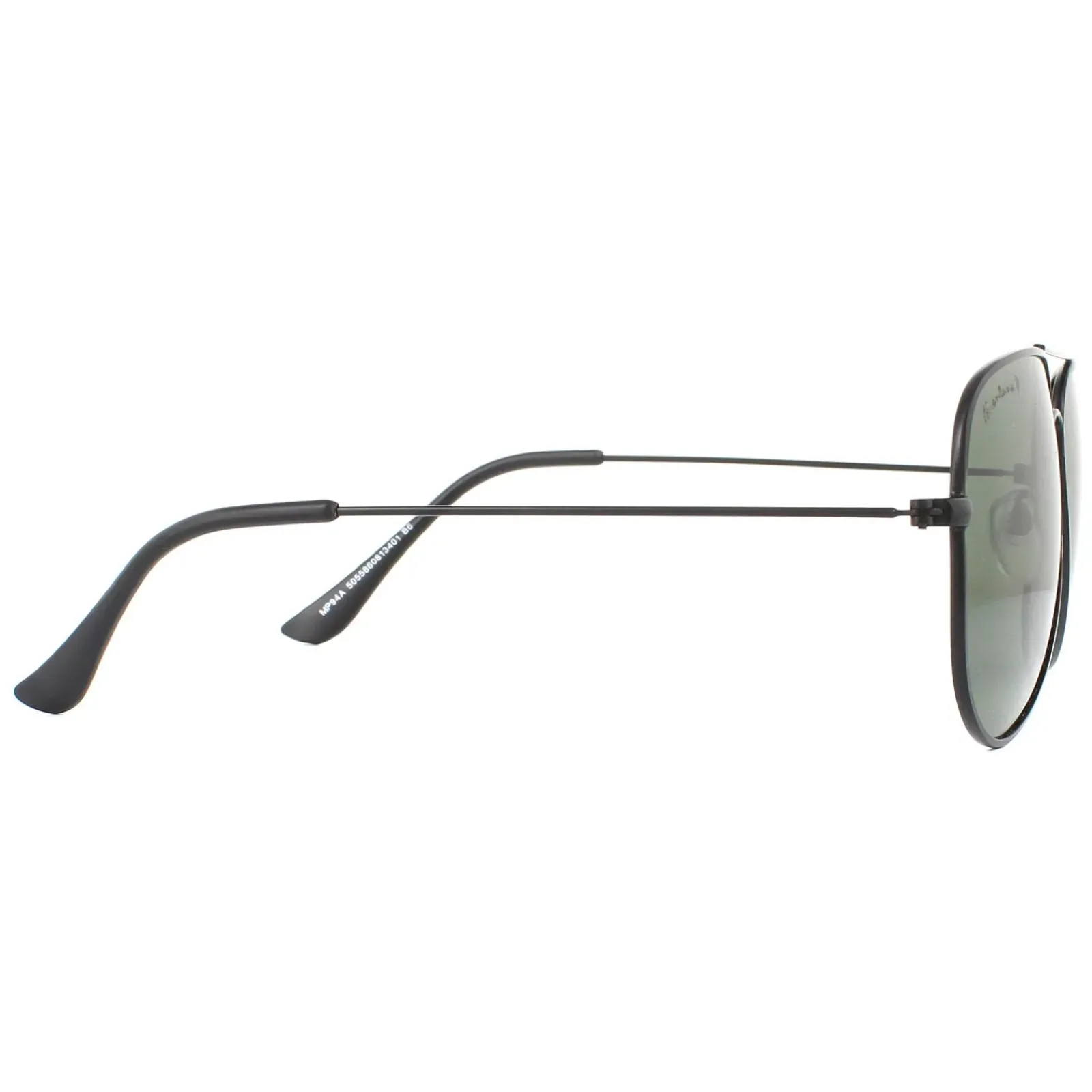 Montana Polarised|Aviator^Sunglasses MP94 A Matte Balck G15 Green Polarized