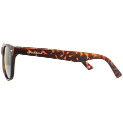Montana Polarised|Rectangle^Sunglasses MP10 A Matte Turtle Brown Rubbertouch G15 Green Pol