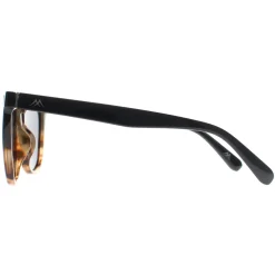 Montana Polarised^Sunglasses MP190 A Shiny Black Turtle Smoke Polarized