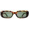 Montana Polarised|Rectangle^Sunglasses MP65 A Shiny Turtle G15 Polarized