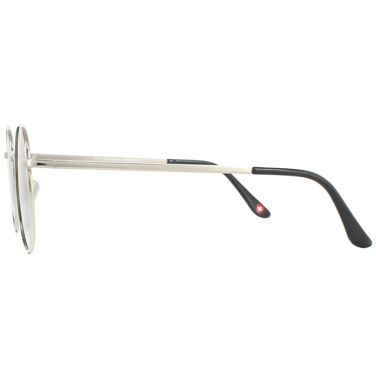 Montana Polarised^Sunglasses MP85 A Silver Smoke Polarized