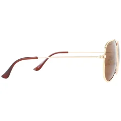 Montana Polarised^Sunglasses MP94 B Matte Gold Brown Polarized
