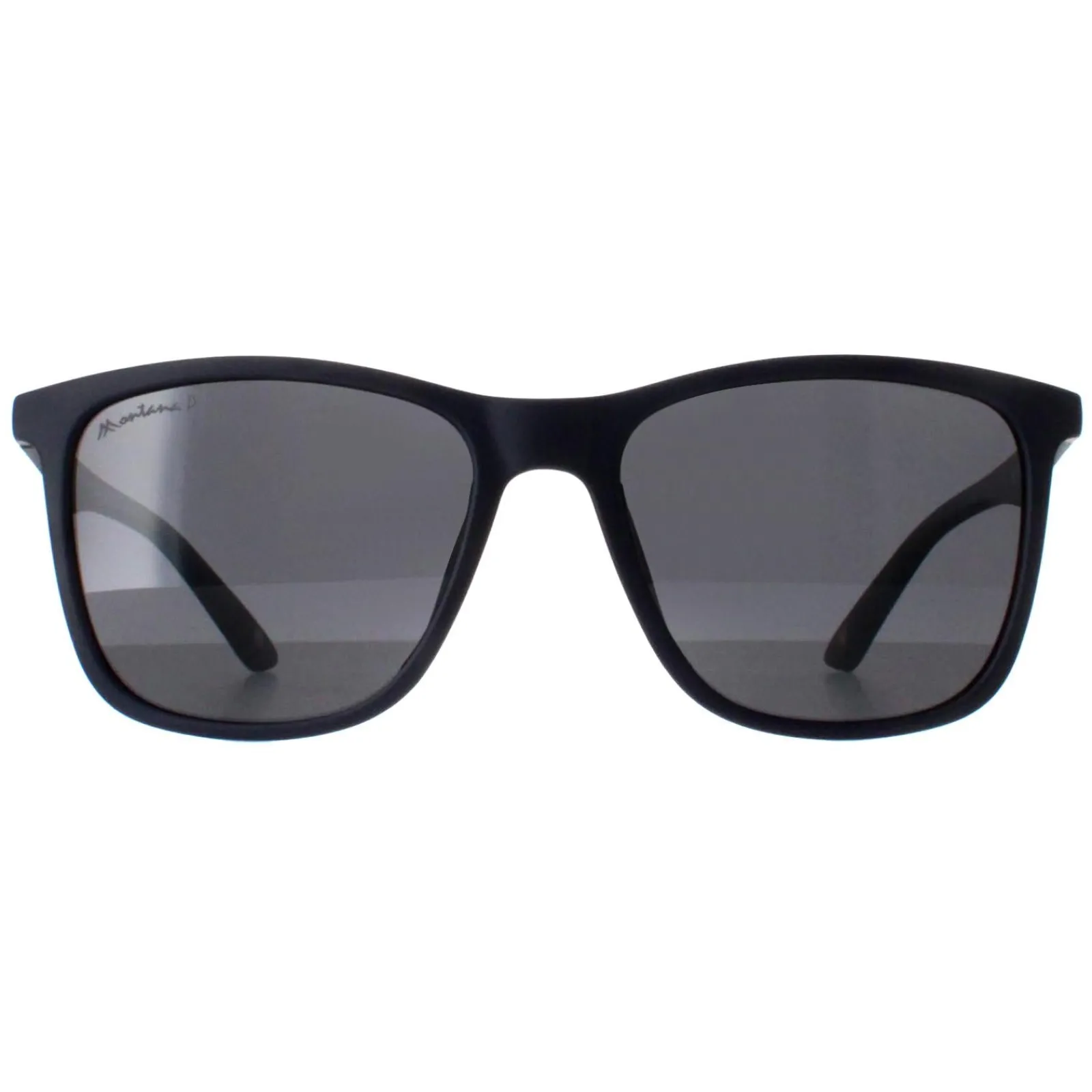 Montana Polarised^Sunglasses MP6 B Matte Dark Blue Smoke Polarized