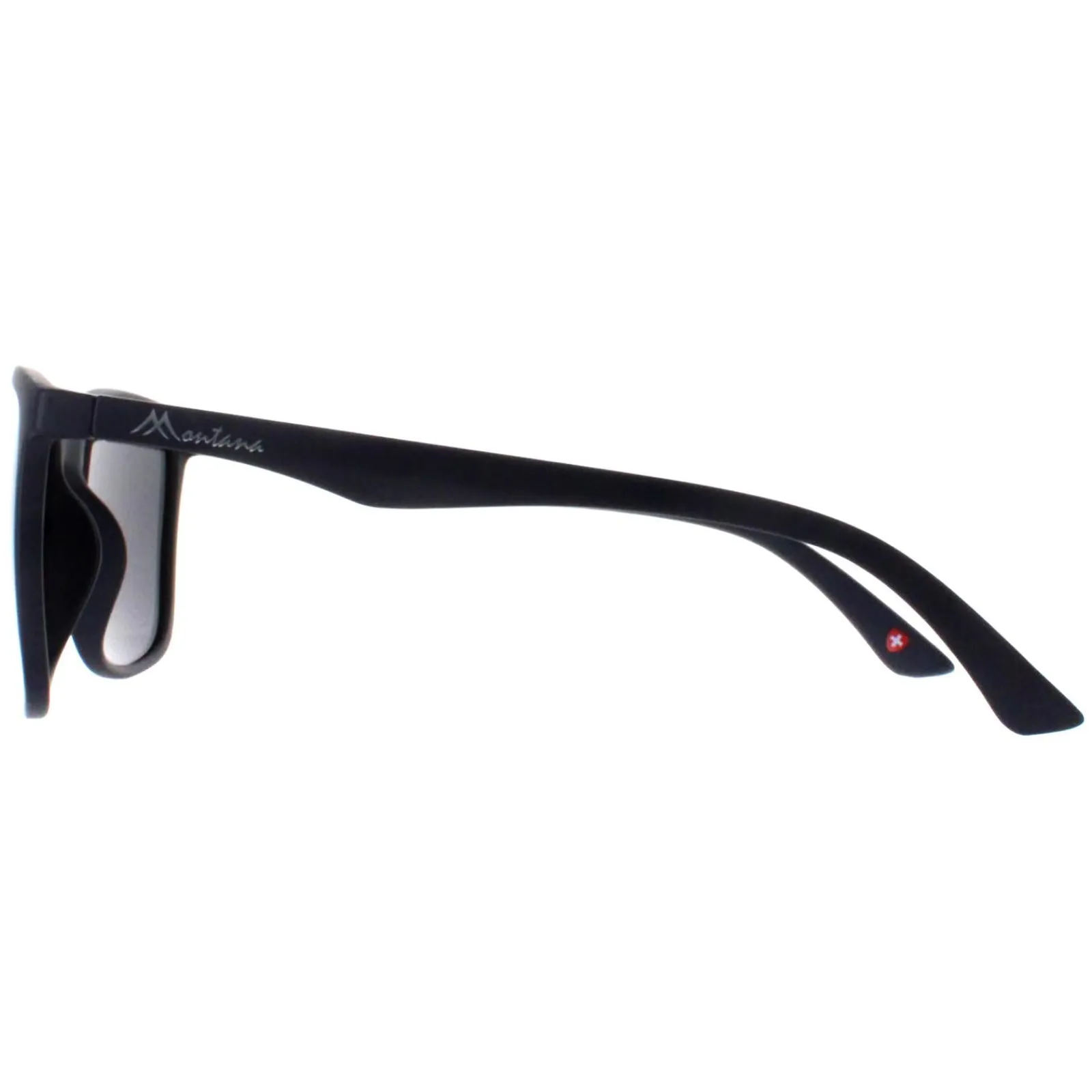 Montana Polarised^Sunglasses MP6 B Matte Dark Blue Smoke Polarized