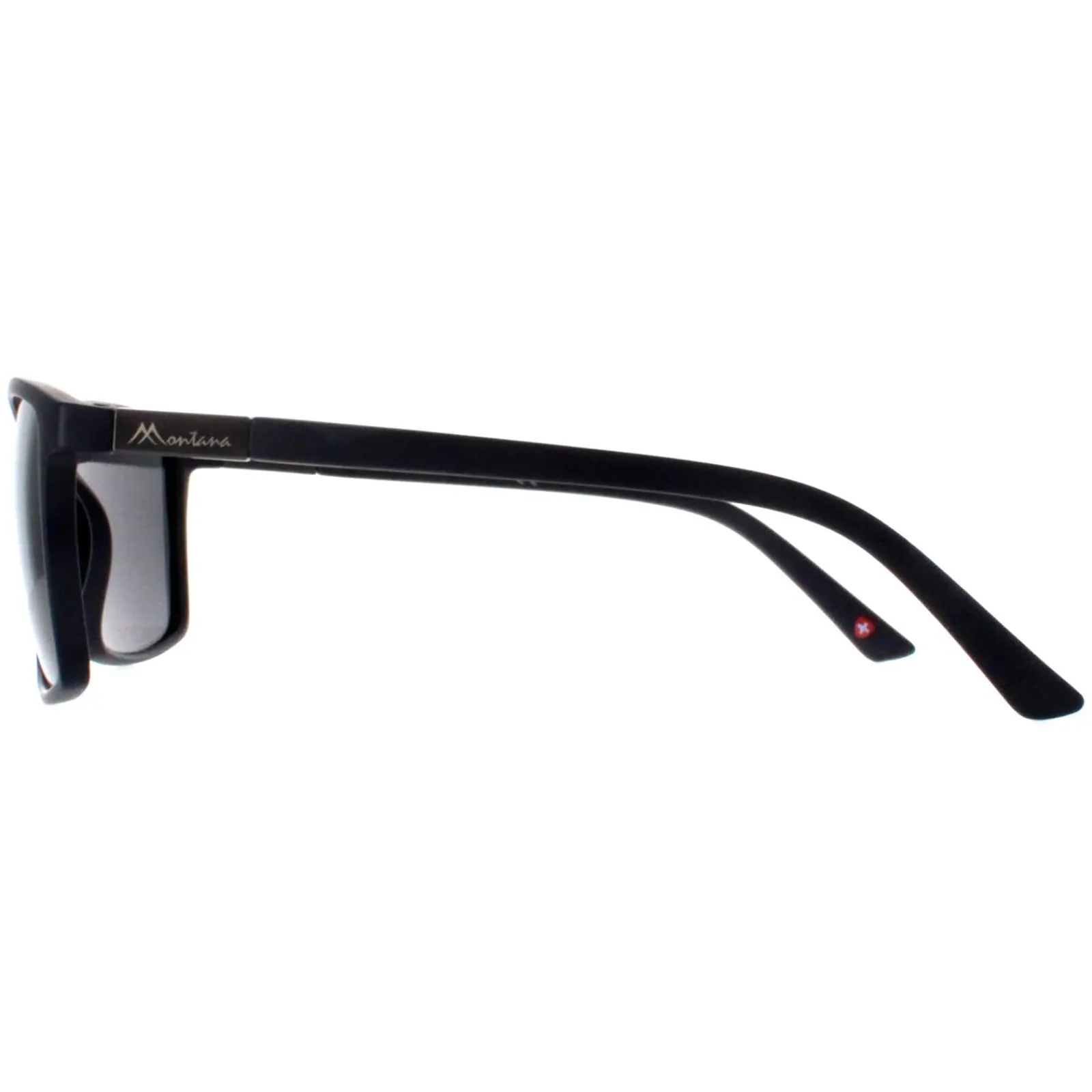 Montana Polarised^Sunglasses MP5 B Matte Dark Blue Smoke Polarized