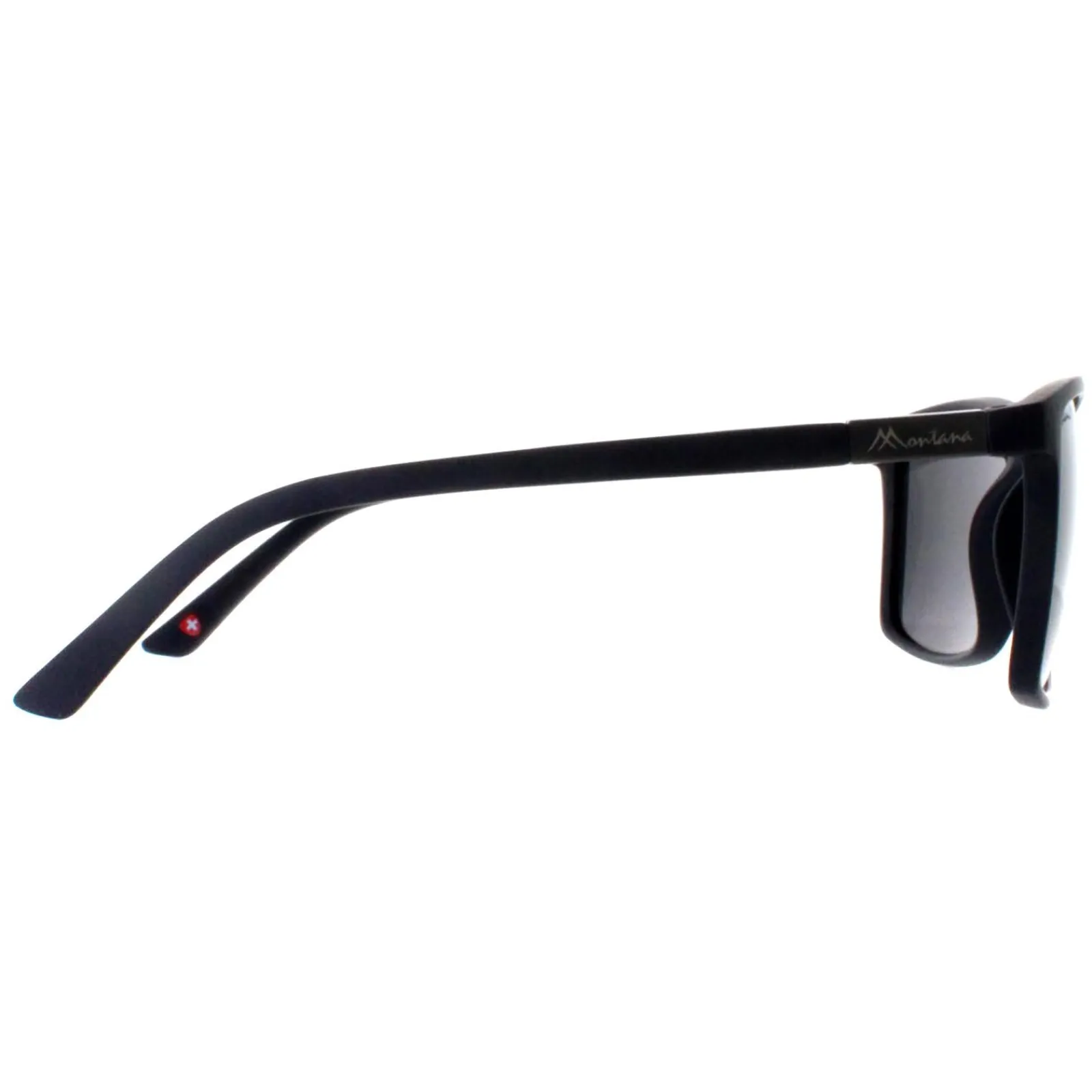 Montana Polarised^Sunglasses MP5 B Matte Dark Blue Smoke Polarized