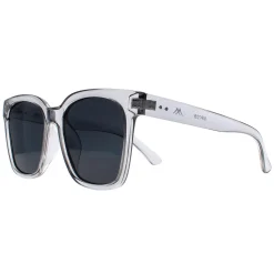 Montana Square|Square^Sunglasses MP72 B Shiny Clear Grey Grey Polarized