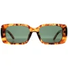 Montana Polarised|Rectangle^Sunglasses MP76 B Shiny Havana Soft Demi G15 Green Polarized