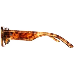 Montana Polarised|Rectangle^Sunglasses MP76 B Shiny Havana Soft Demi G15 Green Polarized