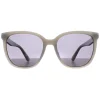 Montana Polarised|Butterfly^Sunglasses MP190 B Shiny Grey Cream Smoke Polarized