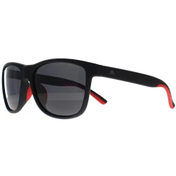 Montana Polarised|Rectangle^Sunglasses MP199 Black Red Smoke Polarized