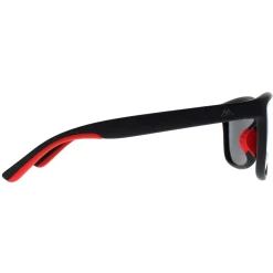 Montana Polarised|Rectangle^Sunglasses MP199 Black Red Smoke Polarized