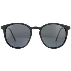 Montana Polarised^Sunglasses MP33 Black Rubbertouch Black Smoke Polarized