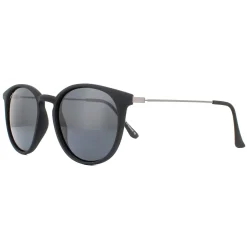 Montana Polarised^Sunglasses MP33 Black Rubbertouch Black Smoke Polarized
