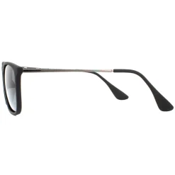 Montana Polarised|Rectangle^Sunglasses MP34 Black Rubbertouch Black Smoke Polarized