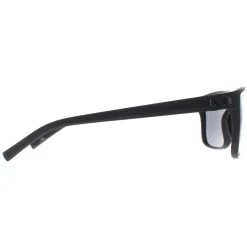 Montana Polarised|Rectangle^Sunglasses MP198 Black Smoke Polarized