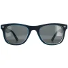 Montana Square|Polarised^Sunglasses MP41 C Black Blue Rubbertouch Grey Polarized