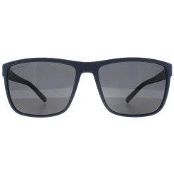 Montana Polarised|Rectangle^Sunglasses MP198 C Dark Blue Smoke Polarized