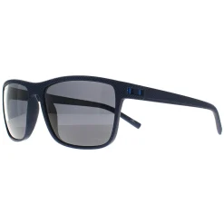 Montana Polarised|Rectangle^Sunglasses MP198 C Dark Blue Smoke Polarized