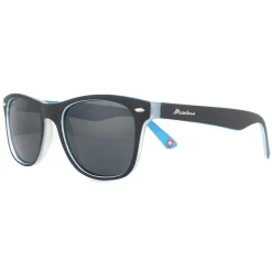 Montana Polarised|Rectangle^Sunglasses MP10 C Matte Blue Light Blue Smoke Polarized