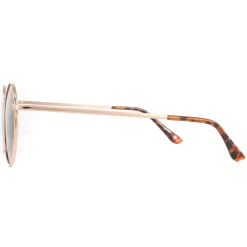 Montana Polarised|Round^Sunglasses MP85 C Pink Gold Brown Polarized