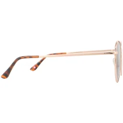 Montana Polarised|Round^Sunglasses MP85 C Pink Gold Brown Polarized