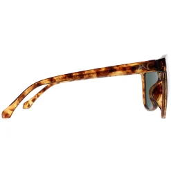 Montana Cat-Eye^Sunglasses MP74 C Shiny Havana Soft Demi G15 Green Polarized