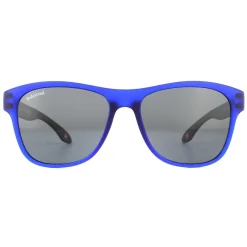 Montana Polarised|Rectangle^Sunglasses MP38 D Blue with Black Rubbertouch Black Polarized