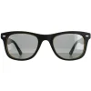 Montana Polarised^Sunglasses MP41 D Black Grey Rubbertouch Grey Polarized