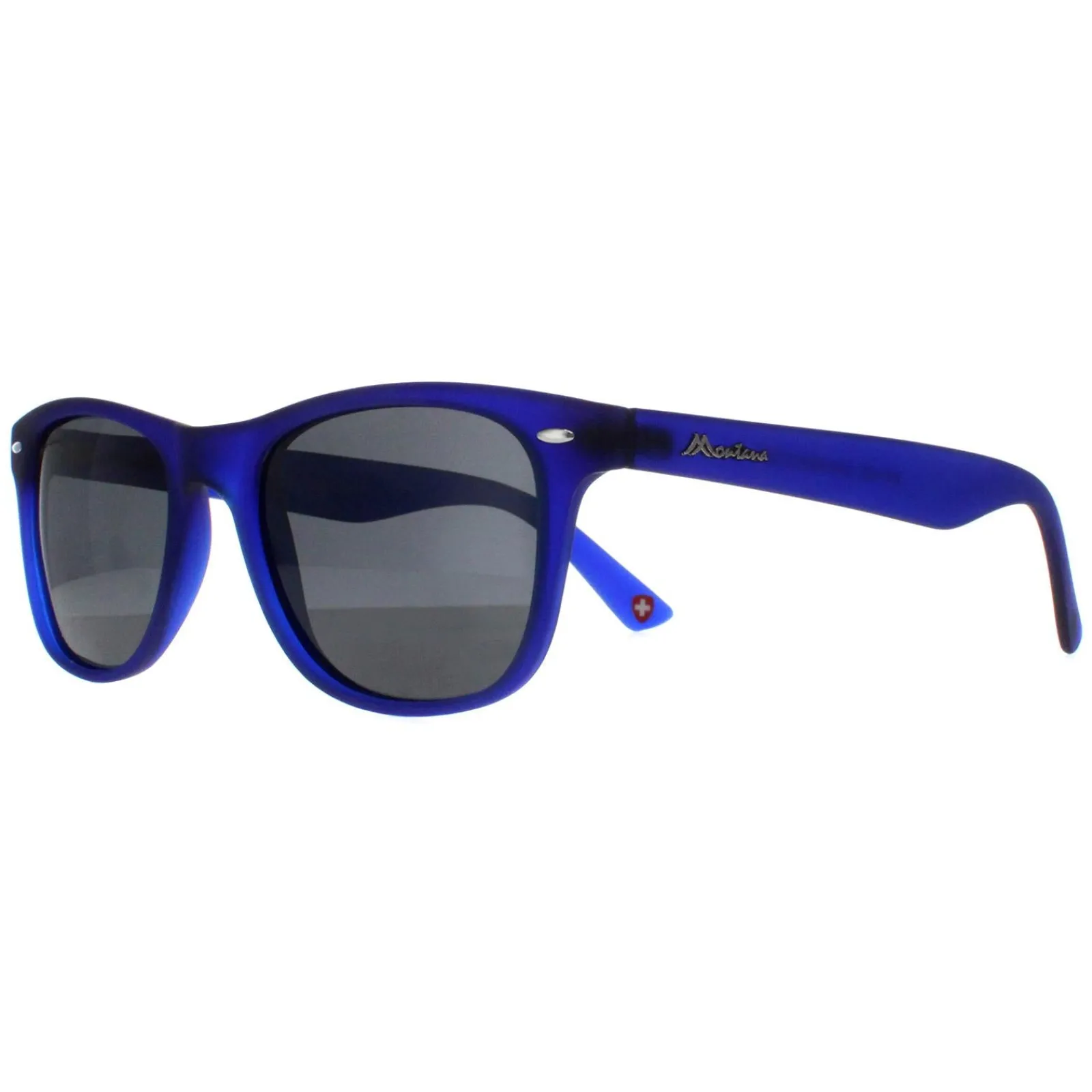 Montana Polarised|Rectangle^Sunglasses MP10 D Blue Grey Polarized