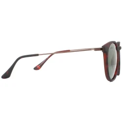 Montana Polarised|Round^Sunglasses MP33 D Brown Turtle Rubbertouch G15 Green Polarized