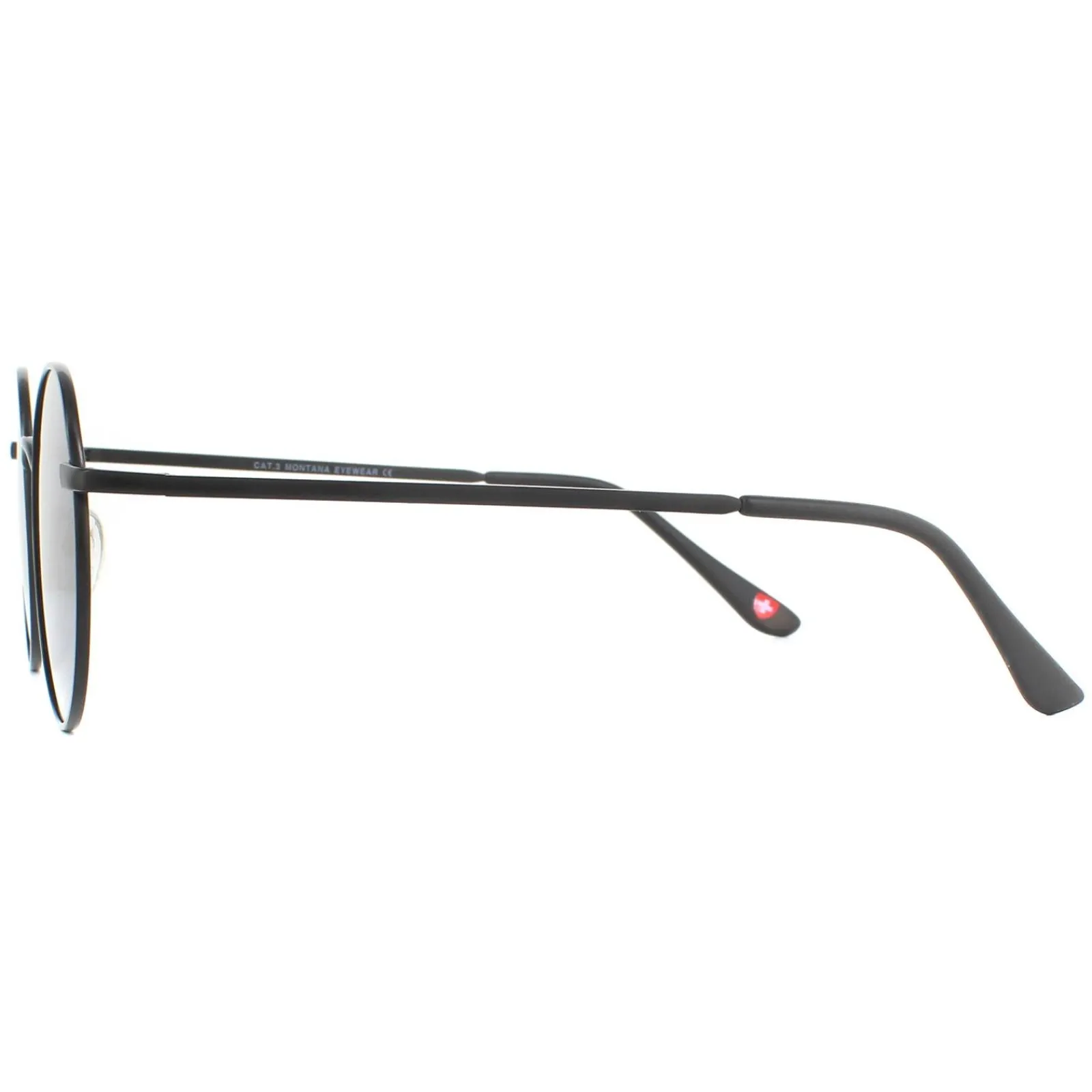 Montana Polarised^Sunglasses MP85 D Black Smoke Polarized