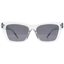Montana Polarised|Cat-Eye^Sunglasses MP64 D Shiny Grey Smoke Polarized