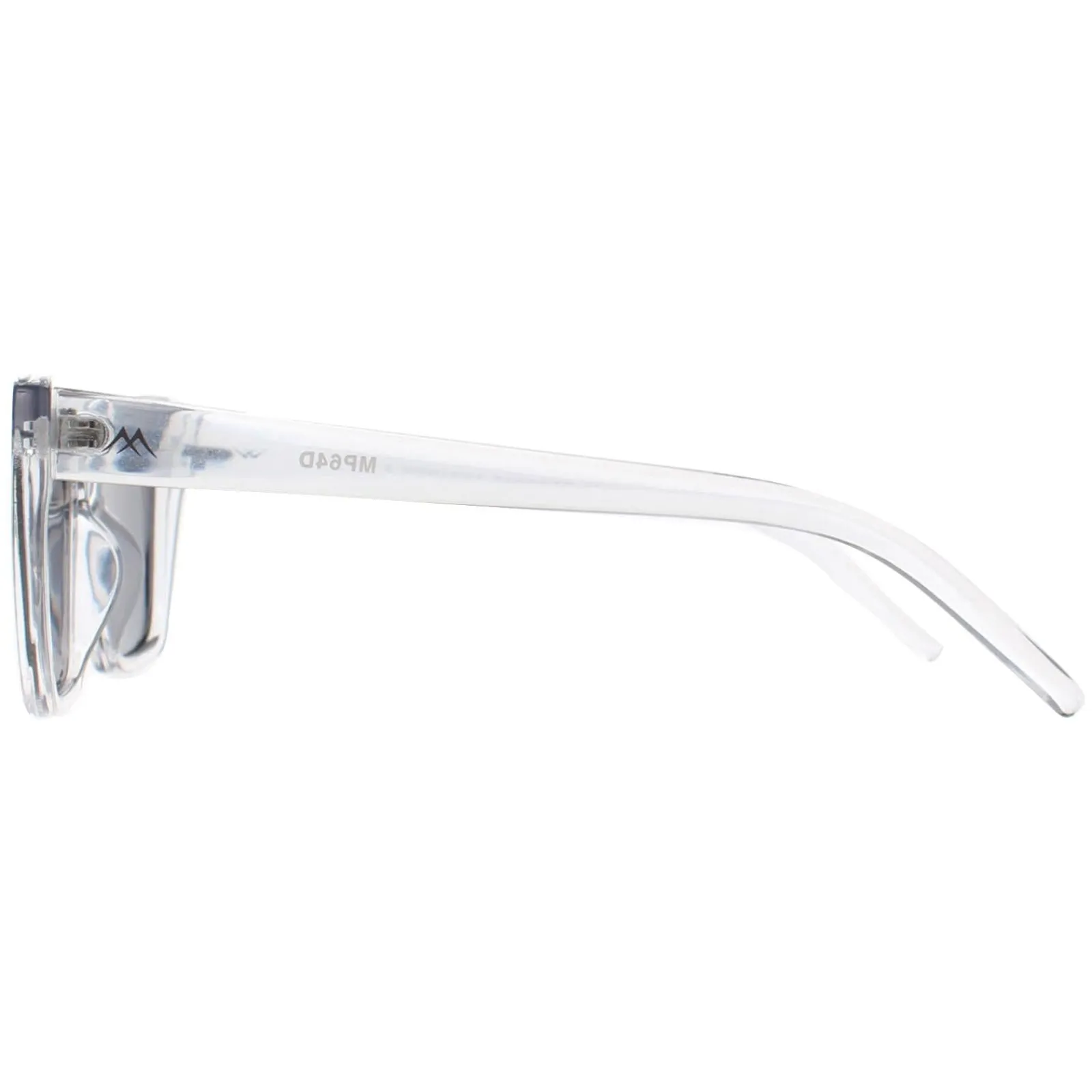 Montana Polarised|Cat-Eye^Sunglasses MP64 D Shiny Grey Smoke Polarized