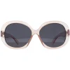 Montana Polarised^Sunglasses MP63 D Transparent Pink Smoke Polarized