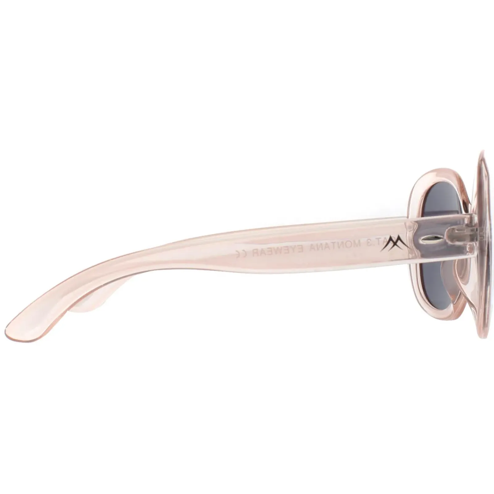 Montana Polarised^Sunglasses MP63 D Transparent Pink Smoke Polarized