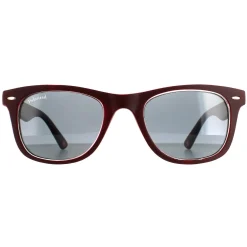 Montana Square|Polarised^Sunglasses MP41 E Burgundy Rubbertouch Grey Polarized