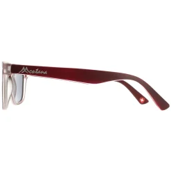 Montana Square|Polarised^Sunglasses MP41 E Burgundy Rubbertouch Grey Polarized