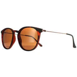 Montana Polarised|Round^Sunglasses MP33 E Havana Rubbertouch Brown Polarized
