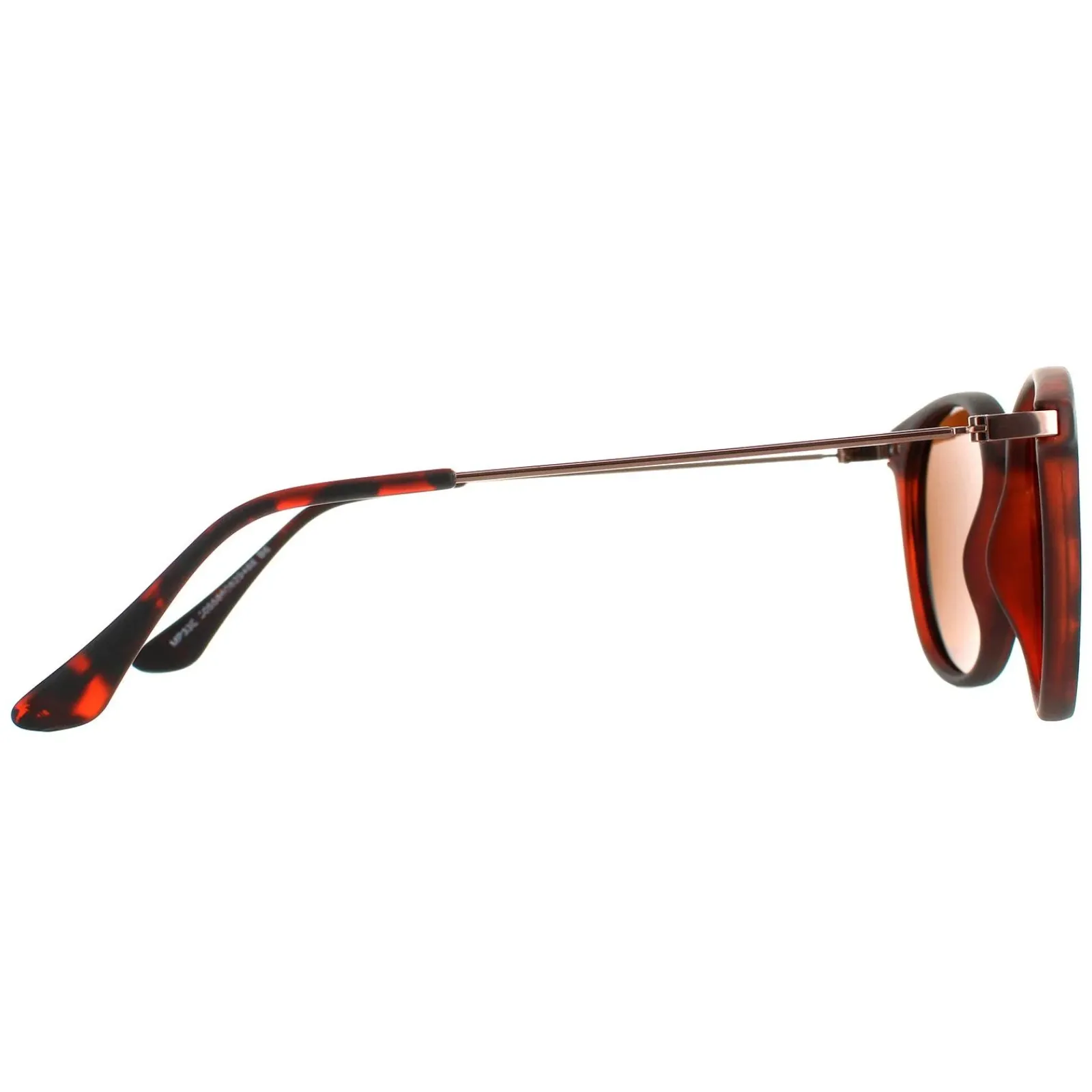 Montana Polarised|Round^Sunglasses MP33 E Havana Rubbertouch Brown Polarized
