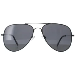Montana Polarised|Aviator^Sunglasses MP94 F Matte Black Smoke Grey Polarized