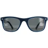 Montana Square|Polarised^Sunglasses MP41 F Navy Blue Rubbertouch Grey Polarized