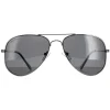 Montana Polarised|Aviator^Sunglasses MP94 Gunmetal Smoke Grey Polarized