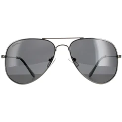 Montana Polarised|Aviator^Sunglasses MP94 Gunmetal Smoke Grey Polarized